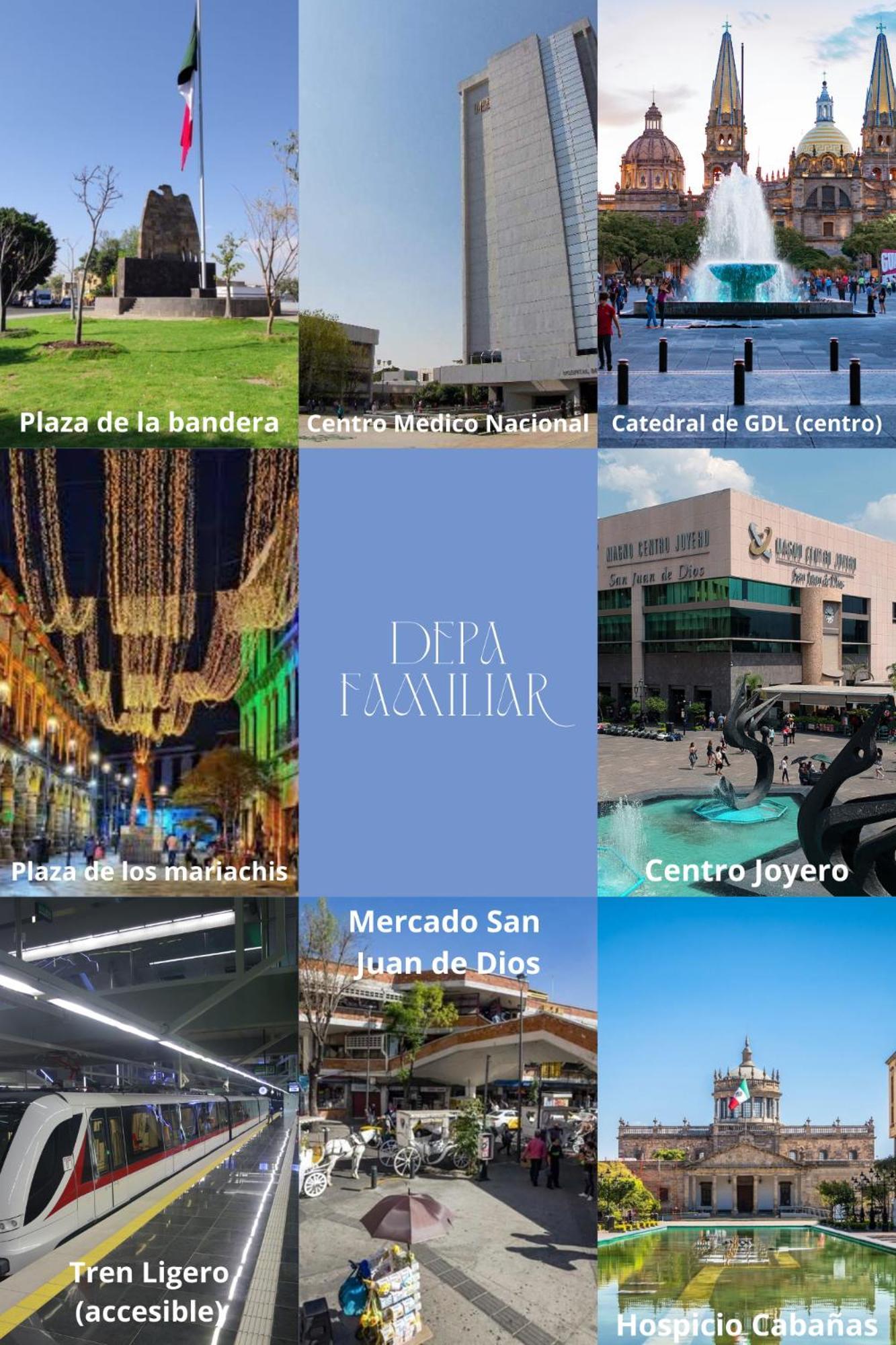Depa Familiar Centrico Gdl Con Estacionamiento Guadalajara Exterior foto